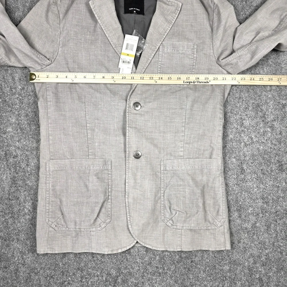 Calvin Klein Blazer Mens M 42R Grey‎ Cotton Blend NWT Sport Coat Professional